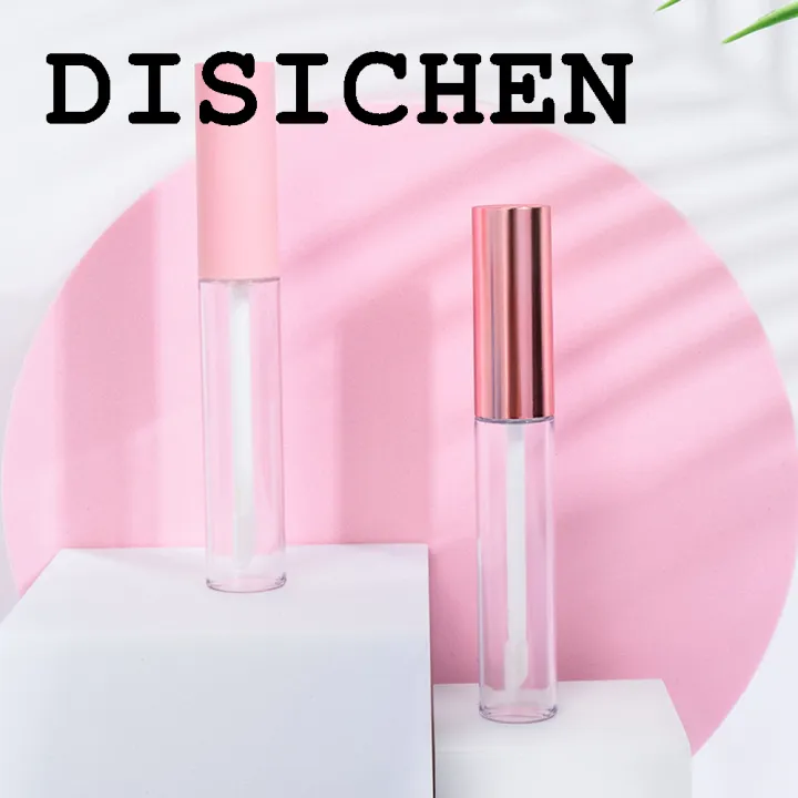 DISICHEN%201pc%2010ml%20Empty%20Round%20Lip%20Gloss%20Tube%20With%20Wand%20Applicator%20Refillable%20Plastic%20Lipstick%20Lip%20Balm%20Bottles%20Vials%20DIY%20Container%20New%20-%20Image%206