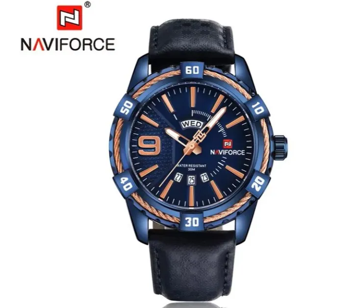 NAVI-FORCE%20NF%209117%20Mens%20Watch%20Gold%20Luxury%20Sport%20Waterproof%20Military%20WristWatch%20Business%20Casual%20Leather%20Strap%20Watches%20for%20Men%20-%20Blue%20-%20Image%202