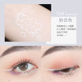 xixi eyeliner is waterproof, not easy to smudge, not easy to fade, long-lasting, quick-drying, soft bristles, brush head, burgundy, brown, color, 1732. 