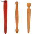Difutagui High Quality 3Pcs Wooden Acupuncture Massage Stick Spa Body Fascia Acupoint Trigger Point Foot Physiotherapy Reflexology Health Care Tools. 