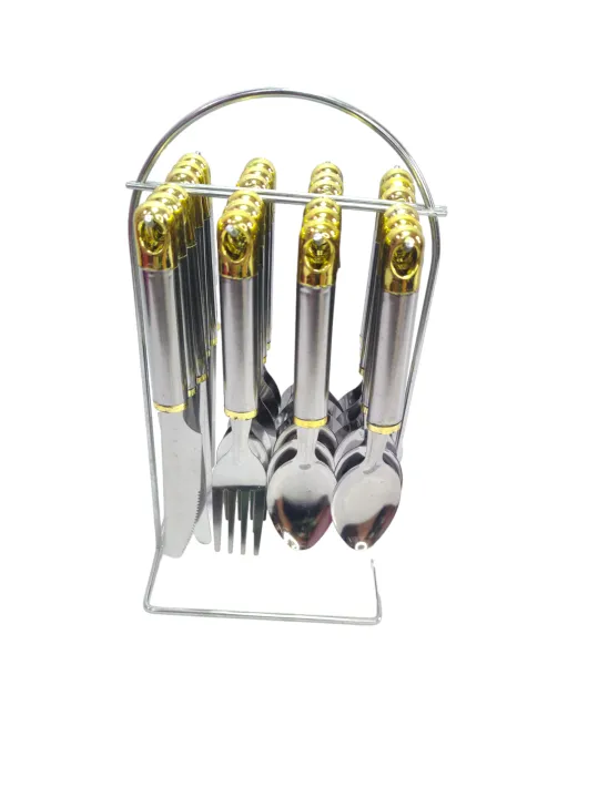 24%20Pieces%20Stainless%20Steel%20Cutlery%20Set%20With%20Stand%20Combo%20Cutlery%20Set%20-%20Image%204