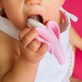 Baby Banana Teething & Massaging Toothbrush. 