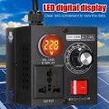 AC220V 5000W Stepless Voltage Regulator Portable Variable Monophase Voltage Controller Temperature Speed Light Adjuster. 
