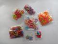 Combo Of 6  Item Candy Color Hair Bands Girls Hair Accessories Elastic Rubber bands Hair Clips Hair Accessories Birthday gift For  Baby. 