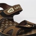 Brown Printed Sandals For Boys. 