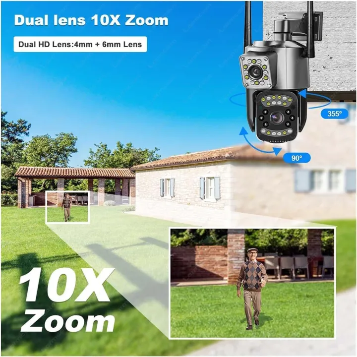 Dual%20Lens%20Security%20Camera%20V380%20Pro%20Smart%20Home%204MP%20Auto%20Tracking%20Waterproof%20Outdoor%20Wireless%20WIFI%20IP%20Camera%20-%20Image%202