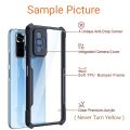 Realme X7 Clear Transparent Soft Rubber Bumper  Cover Case -Non Yellowing. 