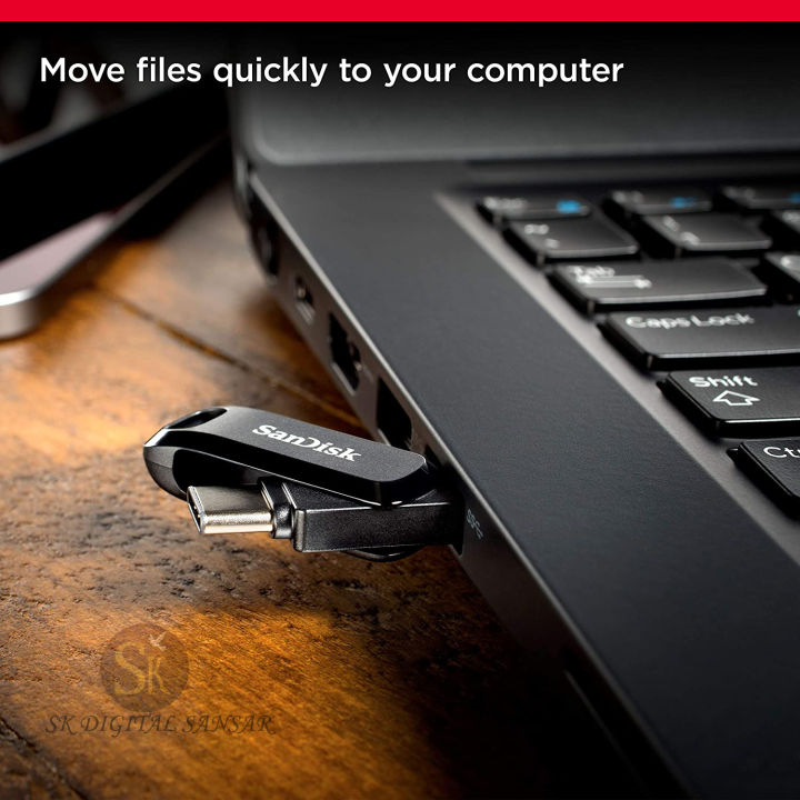 SanDiskk%2064%20GB%20Pendrive%20Ultra%20Dual%20Drive%20Go%20USB%20Type%20C%20%20for%20Mobile%20Black%20-%20Image%203