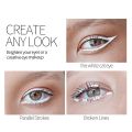 LA Girl Line Art White Eyeliner Pen 1Count - Matte, Waterproof And Smudge Proof. 
