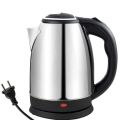2L Intelligent Electric Kettle Automatic Water Heater For Home and Office Use- Silver, Black. 