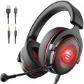 EKSA E900Pro Gaming Wired Over Ear Headphones With Virtual 7.1 Surround Sound, Noise Cancelling with Mic & Led, Compatible with PC, PS4, PS5, Xbox One. 