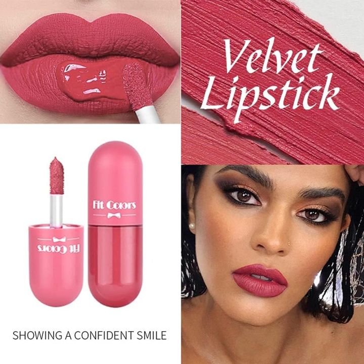 1%20pcs%20Matte%20Liquid%20Lipstick%20Set%20%E2%80%93%20Waterproof,%20Long-Lasting%20Velvet%20Lip%20Gloss%20Kit%20Random%20Shades%20-%20Image%204