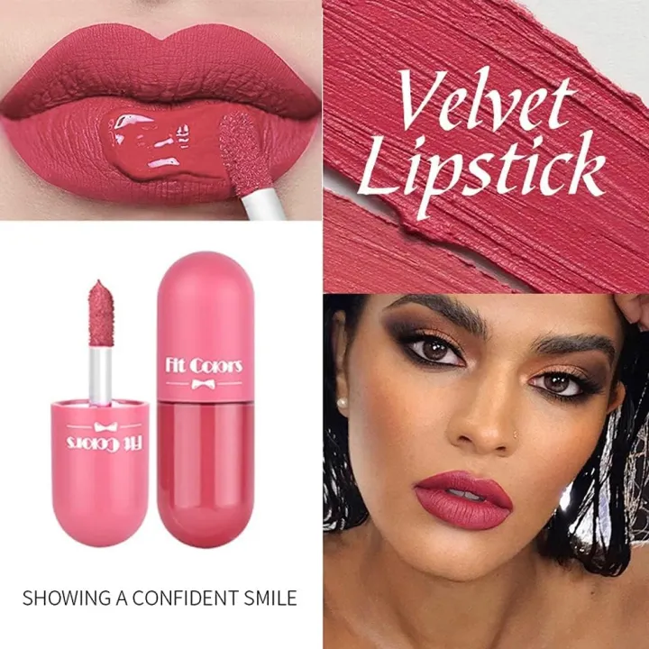 1%20pcs%20Matte%20Liquid%20Lipstick%20Set%20%E2%80%93%20Waterproof,%20Long-Lasting%20Velvet%20Lip%20Gloss%20Kit%20Random%20Shades%20-%20Image%204