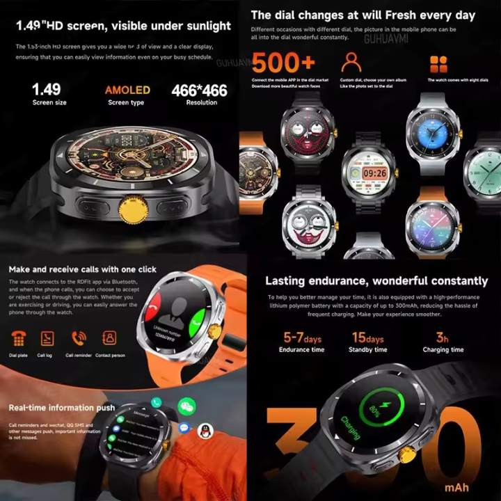 Wenefang%202025%20New%20Galaxy%20Watch%207%20Ultra%20Smart%20Watch%20Men%2032GB%20Memory%20Video%20GPS%20%E3%80%902025%20Version%E3%80%91%20NFC%2047mm%20AMOLED%20Fitness%20Tracker%20Health%20Smartwatch%20For%20Samsun%20-%20Image%205