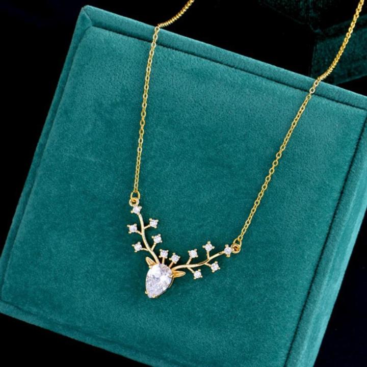 Exquisite%20Pendant%20necklace%20Graceful%20Fashionable%20Stylish%20Collarbone%20chain%20Delicate%20Temperamental%20%20necklace%20for%20Daily%20wear%20Party%20accessory%20Fashion%20lovers%20Anniversary%20celebration%20Valentine's%20Day%20surprise%20-%20Image%205