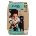 Bambo Nature Baby Diapers Size 6 XXL (15+ kg) – 18 pcs (Pack of 5)  Pants Style | Eco-Friendly, Soft & Sensitive Skin Safe Diapers. 