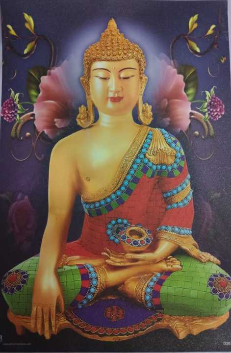 Gautam Buddha Wall Picture 45*30