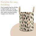 60 LTR Foldable & Portable Laundry Basket for Clothes with Carry Handles | Durable & Easy To Clean Laundry, Towel & Toy Bag for Kids Storage. 