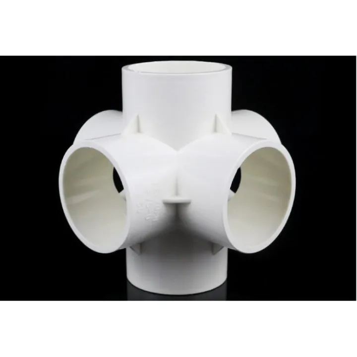 Pvc%20Three-dimensional%20Pipe%20Fittings%20Three-way%20and%20Four-way%20Right-angle%20Joint%20Water%20Pipe%20Diy%20Accessories%20-%20Image%204