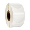Kqueebee Transparent Sealing Sticker PVC Plastic Round Sticker Label Handmade Package New Sealing Sticker 500Pcs Per Roll 3Roll. 