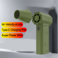 Violent Fan Dust Cleaner Brushless Air Blower 41m/S Wind Speed Powerful Outdoor for HOME Vacuum. 