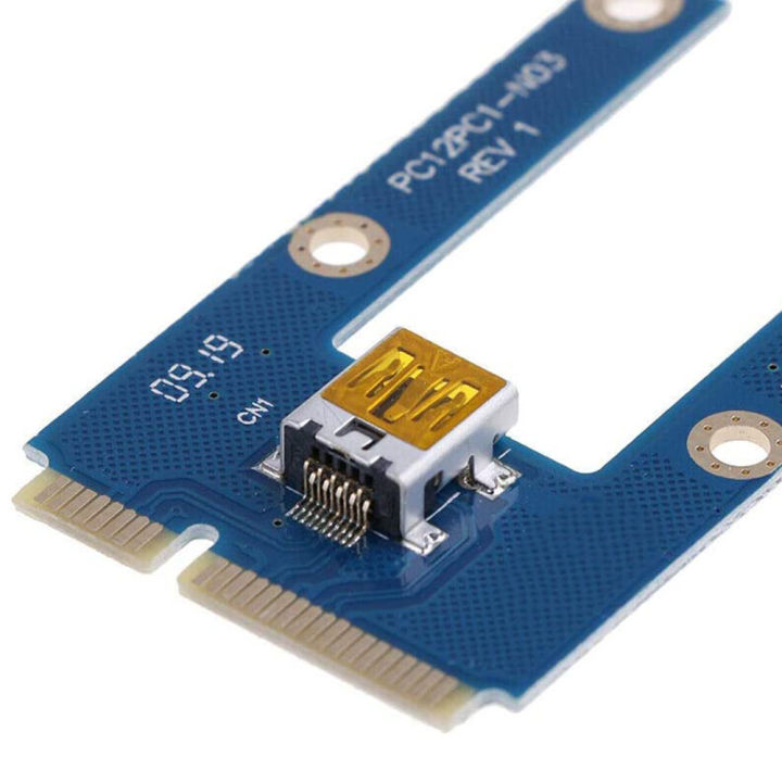 FORIDE%20USB%203.0%20Mini%20PCI-E%20to%20PCIe%20PCI%20Express%201X%20to%2016X%20Extender%20Riser%20Card%20Adapter%20Extension%20Cable%20for%20Mining%20-%20Image%208