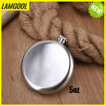 Lamgool Russian Wine Bottle Liquor Pot Round Whiskey Flask Stainless Steel Alcohol Hip Flasks Drinkware Accessories. 