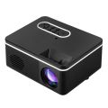 Mini H90 LED Projector 80L 1080P Portable Home Theater Black EU Plug. 