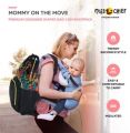 Multi-Function Backpack Diaper Bag, Stroller Organizer & Nursing Bag For Mom. 