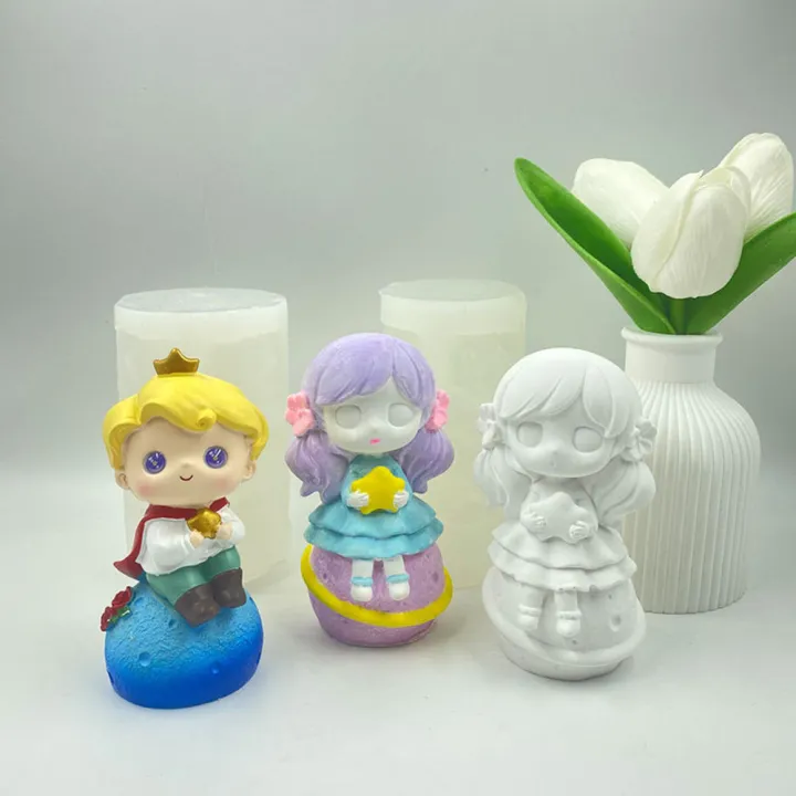 White%20Planet%20Prince%20Series%20Fragrant%20Food%20Grade%20Silicone%2011*6.5cm%20Silicone%20Mold%20Princess%20Girl%20for%20Home%20Decor%20Diy%20Crafts%20Candle%20Making%20Princess-Themed%20Parties%20Gifts%20For%20Girls%20-%20Image%202