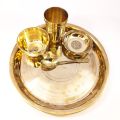 Bronze Plate Set 30cm Chares Thaal Set Kansha Thali Sett kasa Thal set Thakali Khana Set. 