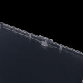 Transparent Plastic Box Rectangular Translucent Packing Box Storage Organizer Case Dustproof Durable Strong Jewelry Container BOYUAN. 