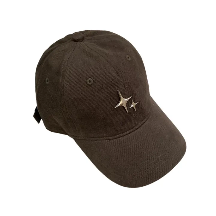 Unisex%20Star%20Denim%20Cap%20Fashion%20Y2k%20Metal%20Pattern%20Baseball%20Cap%20Adjustable%20Peaked%20Cap%20for%20Outdoor%20Travel%20Sun%20Protection%20All%20Ages%20Streetwear%20-%20Image%204
