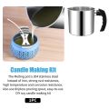 Candle Making Pouring Pot, 44 Oz Double Boiler Wax Melting Pot, Candle Making Pitcher, Heat-Resistant Handle. 