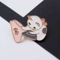 Haruku Style Cute Cartoon Cat Brooch for Women, Personalized Creative Backpack Pin Taobao Chest Badge. 