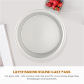 12X 4 Inch Cake Pan,6 Piece Mini Cake Pan Round Tier Baking Cake Pans Set for Baking Steaming,Baking Round Cake Pan. 
