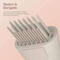 Wide Tooth Comb And Anti-Flying Nozzle For Shark XSKHD4PA / XSKHD4WTCA Flexstyle Series Air Hair Styling Tool Attachment. 