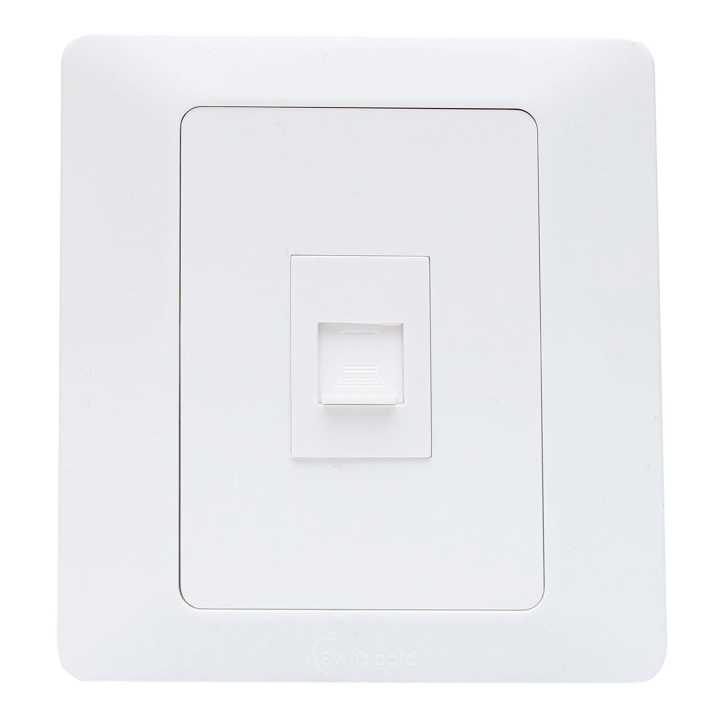 Computer Lan Socket RJ45 Socket 3*3 White