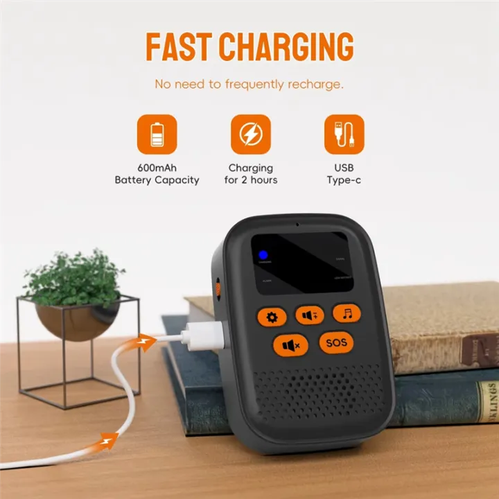 Wireless Caregiver Caregiver Pager Wireless Call Button SOS Emergency ...