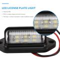 LED License Plate Light Waterproof License Plate Tail Light for Trailers, RV, Trucks, Boats. 
