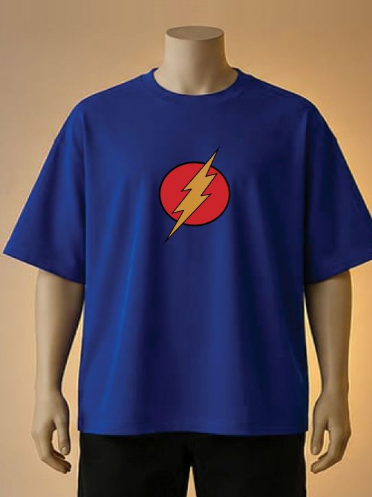 The%20Flash%20Lightning%20Logo%20Printed%20Tshirt%20(Brown,%20Black,%20Maroon,%20White,%20Cream,%20Blue)%20-%20Image%203