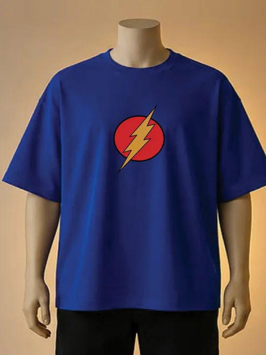 The%20Flash%20Lightning%20Logo%20Printed%20Tshirt%20(Brown,%20Black,%20Maroon,%20White,%20Cream,%20Blue)%20-%20Image%203