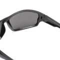 Black Shaded Sports Sunglasses For Men - Black Lens and Frame | Fashion Polycarbonate Frame Sunglasses For Men. 