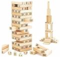 Jenga Wooden Toy | Classic Number Game | Stacking Block Game | Educational & Fun | Family Board Game. 