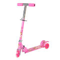 Kids 3-Wheel Scooter – Foldable with Shock Absorption, Flashing Wheels & Brake, Adjustable Ride for Boys & Girls. 