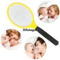 Difutagui Electric Mosquito Racket Fly Swatter Fryer Flies Fly Killer Insect Fashion Fly Swatter Handheld Anti Mosquito Repellent Bedroom Insects. 