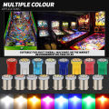 2025 NEW 10PCS #555 AC DC 6V 6.3V Pinball Led Bulb 158 192 168 194 T10 Arcade Machine Game Car Light Flashlight White Blue Red Ice Blue. 