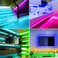 WS2812B Individually Addressable Smart 5V Pixel LEDs/M Individually Addressable IP20 Waterproof Flexible Tape Lamp Bar 60LEDS. 