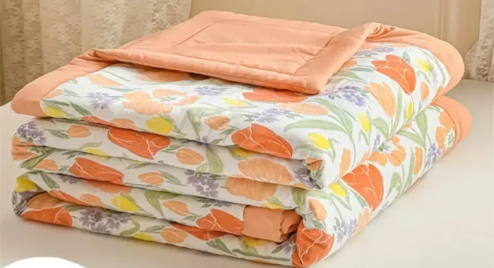 Blanket%20Quilt%20Summer%20Blanket%20Comforter%20180*200%20CM%20Cotton%20or%20Fleece%20AC%20Air%20Conditioning%20Blanket%20Baby%20Children%20Kids%20Quilt%20Extra%20Soft%20Super%20Thin%20Light%20Weight%20Ideal%20for%20Hot%20Warm%20Weather%20Cooling%20Breathable%20Cute%20Design%20Machine%20Washable%20Colorful%20Plain%20Colors%20-%20Image%2010