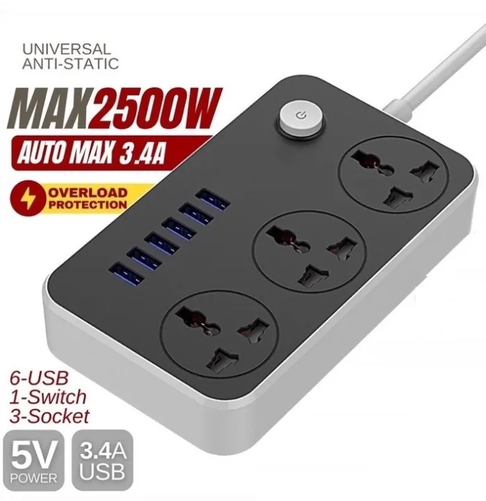 3.4A%20Power%20Socket%20With%203AC%20+%206USB%20Charger%20Power%20Socket%20Plug%20Extension%20-%20Image%203